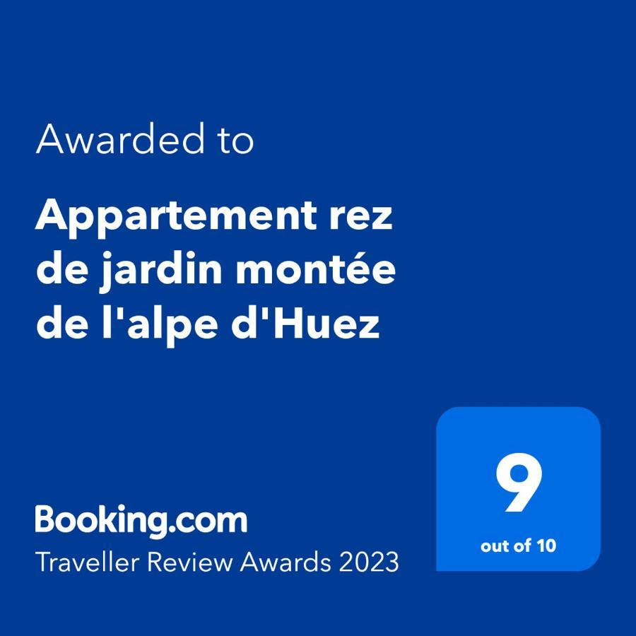 Appartement Rez De Jardin Montee De L'Alpe D'Huez Ла-Гард Экстерьер фото