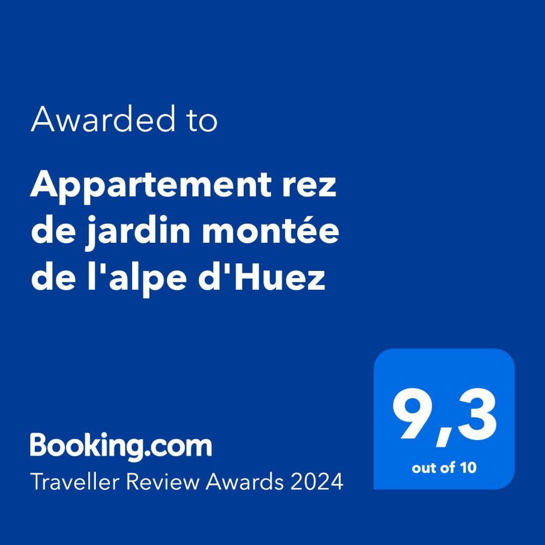 Appartement Rez De Jardin Montee De L'Alpe D'Huez Ла-Гард Экстерьер фото